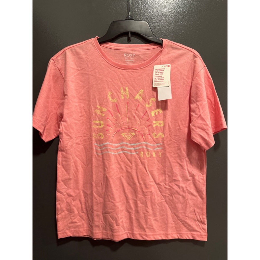NWT Roxy SUNCHASERS tee girls sz L 12/14